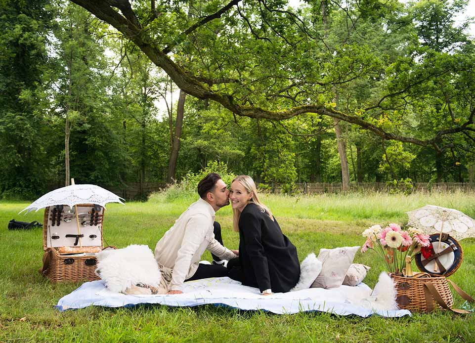 unique versailles proposal engagement photographer