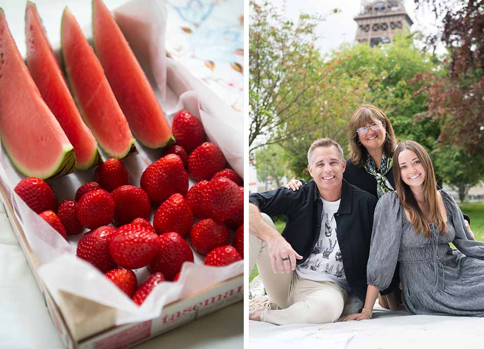 eiffel picnic delivery