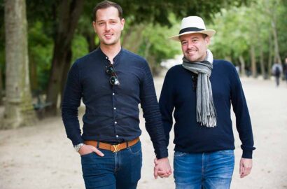 A Gay proposal in Paris