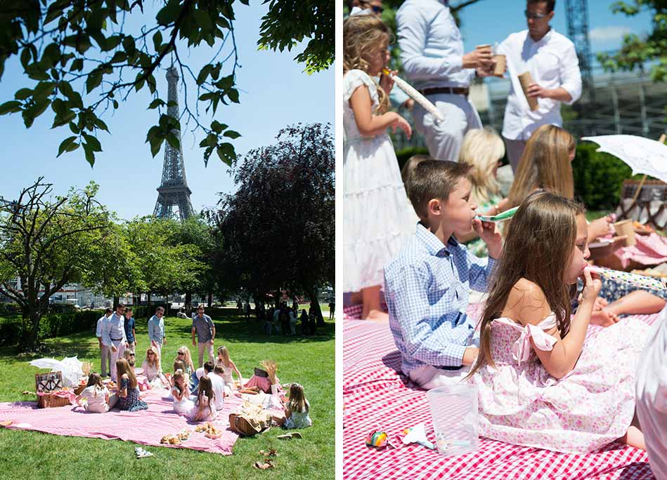 Paris birthday picnic A Family Picnic in Paris