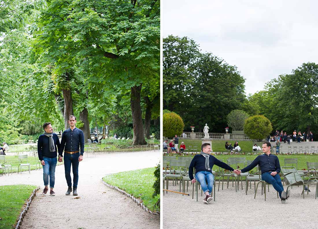 Paris LGBT engagement