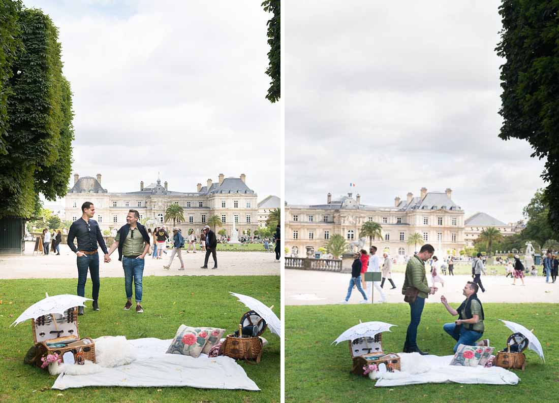 Wonderful GAY Proposal in Paris GAY Proposal Paris