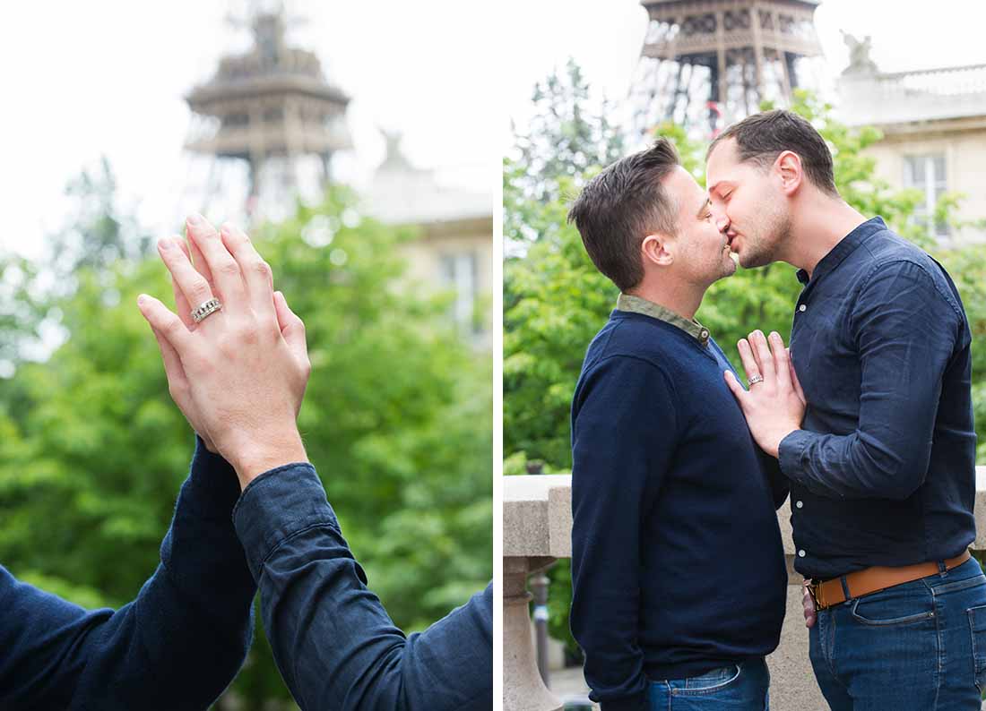 Eiffel gay proposal