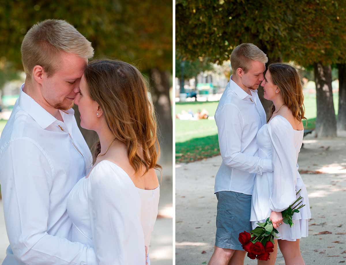 Proposal paris photo session