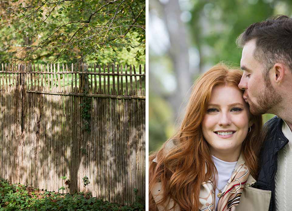 Versailles engagement photo