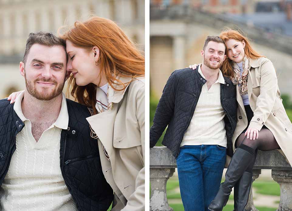 Versailles engagement photo