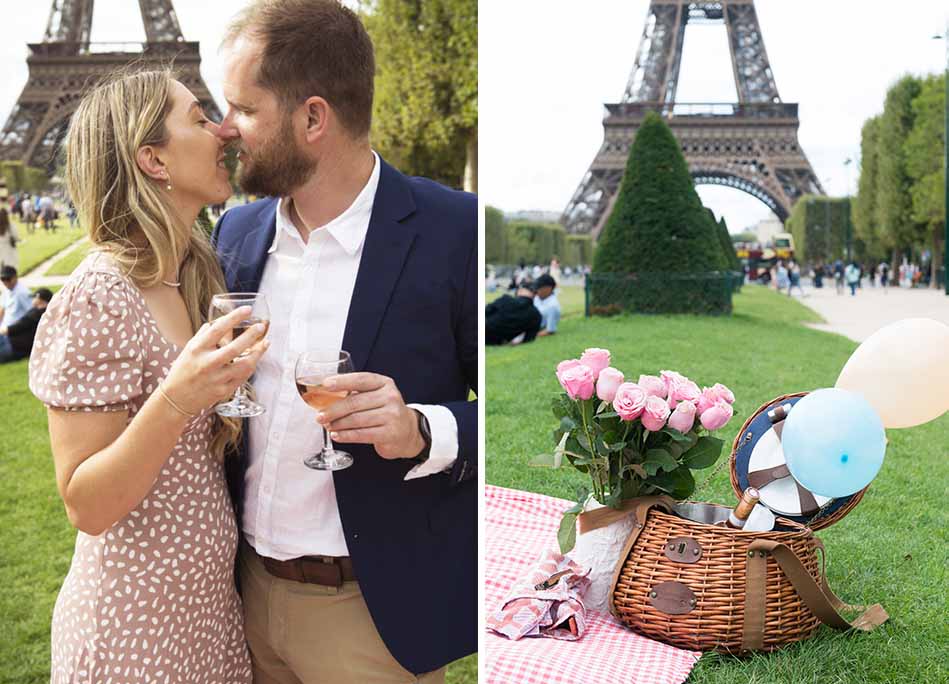 Eiffel Tower Engagement