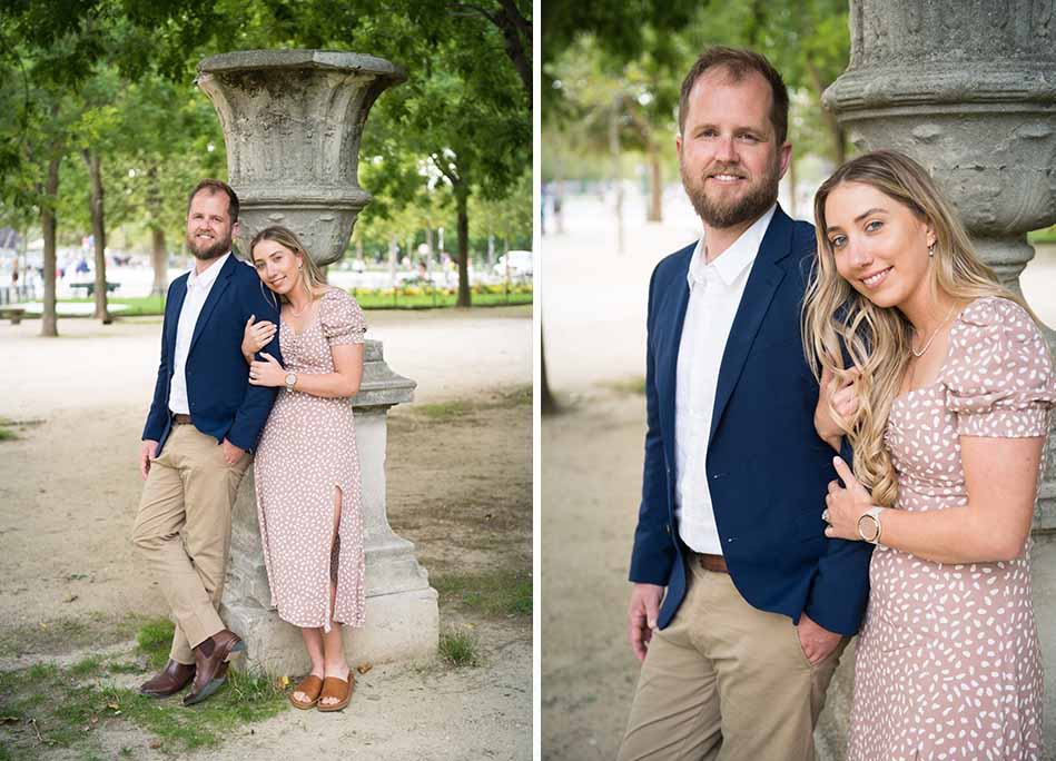 Paris engagement shoot