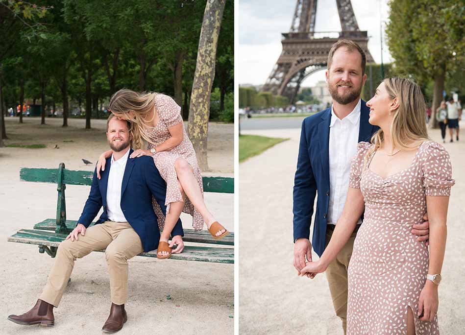 Eiffel Tower Engagement