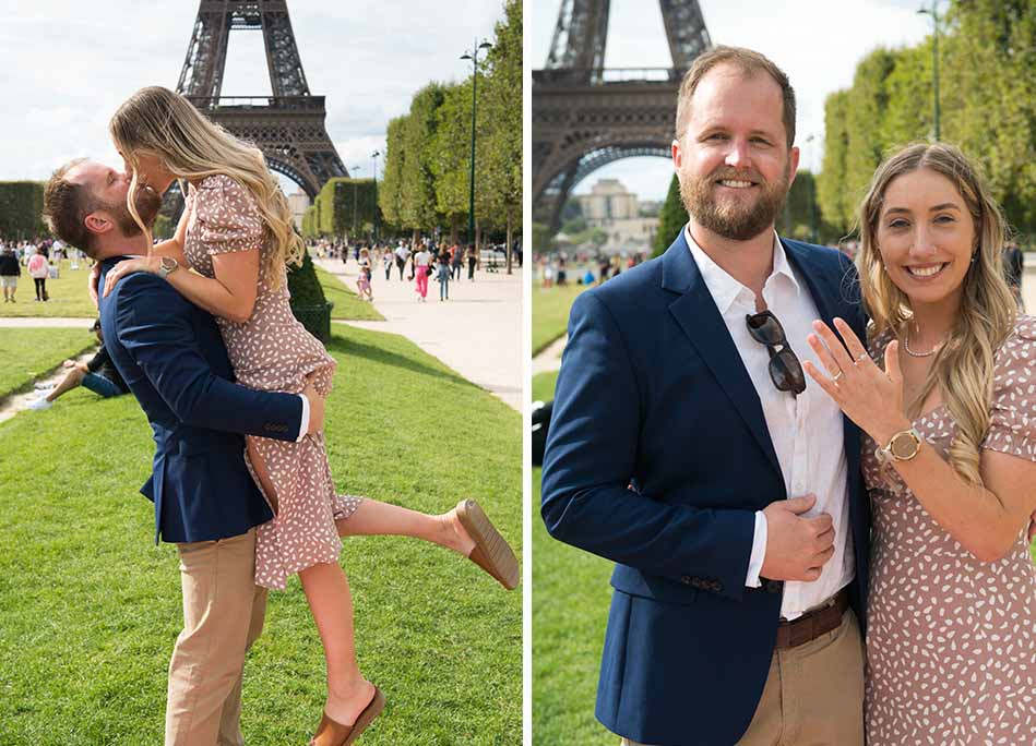 engaged in Paris