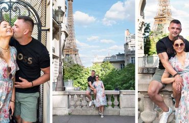 Eiffel tower engagement